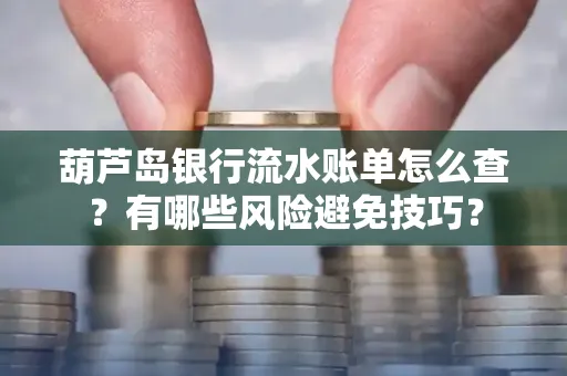 葫芦岛银行流水账单怎么查？有哪些风险避免技巧？