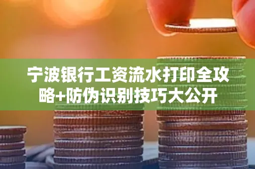 宁波银行工资流水打印全攻略+防伪识别技巧大公开