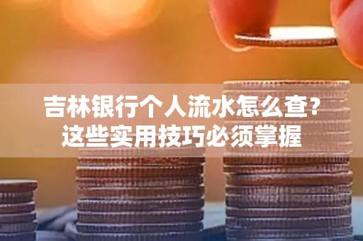 吉林银行个人流水怎么查？这些实用技巧必须掌握