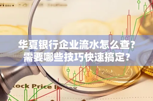 华夏银行企业流水怎么查？需要哪些技巧快速搞定？